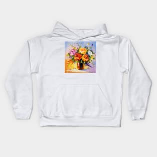 Bouquet of roses Kids Hoodie